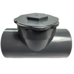 Clapet anti - retour  battant  63 pvc pression