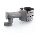 Outile - rcuprateur / collecteur d'eau de pluie en pvc gris + scie cloche