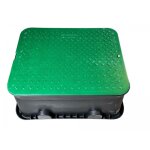 Outile - regard de vanne jumbo rectangulaire verrouillable 64 x 50 cm