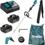 Makita - outillage motoris� de jardin - d�broussailleuse sans fil 18v, largeur de travail 30 cm, 2x batterie ...