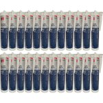 Mastic acrylique c - 10 carton de 24 tubes 300 ml ? application facile ? anti - moisissure ? peinturable ...