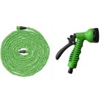 Outiror - astuceo - tuyau d'arrosage extensible  30m + pistolet multi jets