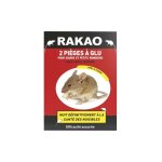 Outiror - snap - lot de 2 plaques glu souris snap