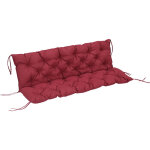Coussin matelas assise dossier pour banc de jardin balancelle canap� 3 places grand confort 150 x 98 ...
