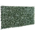 Haie artificielle brise - vue dcoration rouleau 3l x 1, 5h m feuillage raliste anti - uv vert fonc ...