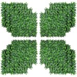 Haie artificielle feuilles de laurier - treillis extensible - brise - vue canisse vgtale feuillage ...