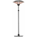 Parasol chauffant infrarouge  quartz 3000 w max. - hauteur rglable  58, 5 x 160 - 200h cm - chauffage ...
