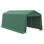Tente garage carport dim. 6l x 3l x 2, 62h m acier galvanis pe haute densit 180 g / m impermable ...