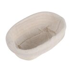 Ovale pain preuvage prouver panier rotin pte banneton brotform outils - 17x12x6cm