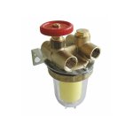 Oventrop - filtre fioul 2 conduites avec robinet : 2120261 + 2127500