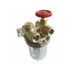 Oventrop - filtre fioul 2 conduites avec robinet ff3 / 8' : 2120103 Oventrop - filtre fioul 2 conduites avec robinet ff3 / 8' : 2120103