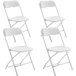 Rekkem - lot de 4 chaises pliantes