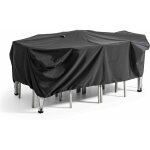 Housse de table de jardin noire 200 x 130 cm Housse de table de jardin noire 200 x 130 cm