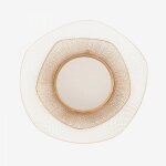 Oviala - miroir en mtal forme organique 79 cm