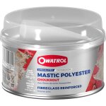 Mastic polyester arm�, soudure � froid avec fibre de verre incorpor�e owatrol choukrout� bo�te de 600 ...