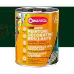 Owatrol - peinture antirouille décorative rustol deco brillant vert sapin (ral 6009) 2. 5 litres Owatrol - peinture antirouille décorative rustol deco brillant vert sapin (ral 6009) 2. 5 litres