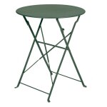 Ozalide - table de jardin pliante - 2 places - vert amande - capri