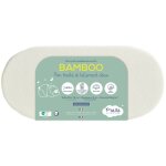 Matelas de couffin 72x32 cm en viscose de bambou ? 2 faces de couchage ? non trait� ? douceur optimale ...