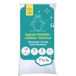 P'tit lit - prot�ge matelas b�b� couffin - landeau - nacelle al�se anti acariens et imperm�able - bouclette ...