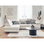 Bestmobilier - pablo - canap d'angle gauche - 5 places - convertible avec coffre et ttires rglables ...