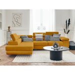 Bestmobilier - pablo - canapé d'angle gauche - 5 places - convertible avec coffre et têtières réglables ... Bestmobilier - pablo - canapé d'angle gauche - 5 places - convertible avec coffre et têtières réglables ...