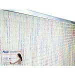 Pablo tent � avec perles anti - insectes multicolored en pvc anti - bruit avec tige metal cm. 100x220 ...