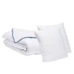 Pack 2 personnes couette temp�r�e 220x240cm + 2 oreillers 60x60cm