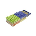 Pince � linge plastique ergonomique - incassable - anti - uv 80 24