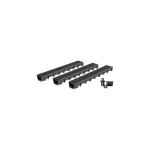 Mea - pack de 3 : caniveau extérieur avec grille en plastique recyclé noir park - caniveaux pour terrasse, ... Mea - pack de 3 : caniveau extérieur avec grille en plastique recyclé noir park - caniveaux pour terrasse, ...