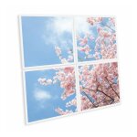 Pack de 4 dalles led imprim�es - tokyo - 600x600mm - fabriqu� en france (alimentations non fournies)