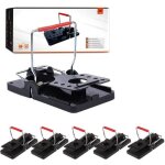 Pack de 6 tapettes � rats taille xxl, ultra puissantes et r�utilisables, pour int�rieur et ext�rieur