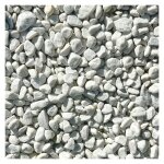 Big bag express - pack 800kg galet de marbre blanc de carrare  12 / 16 mm (32 sacs x 25kg) - livraison ...