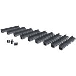 Pack de 9 : caniveau extrieur avec grille  fente en pp recycl classe a15 meapark - caniveaux pour ...