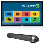 Pack alden tlviseur 24  60cm connect + barre de son stereo camping - car