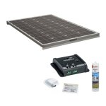 Pack antarion panneau solaire 140w + kit de pose solaire avec r�gulateur 160w 10a