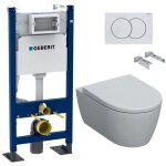 Pack autoportant bati - support geberit duofix + wc sans bride geberit icon + abattant softclose + plaque ... Pack autoportant bati - support geberit duofix + wc sans bride geberit icon + abattant softclose + plaque ...