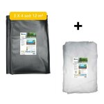 Le poisson qui jardine - pack bassin de jardin : bàche liner 12 m² 3x4m + feutre géotextile de protection ... Le poisson qui jardine - pack bassin de jardin : bàche liner 12 m² 3x4m + feutre géotextile de protection ...