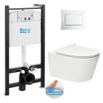 Swiss aqua technologies - pack bâti - support roca active + wc sans bride sat brevis + abattant slim, ... Swiss aqua technologies - pack bâti - support roca active + wc sans bride sat brevis + abattant slim, ...
