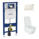 Pack bati support geberit et wc - suspendu, sans rebord renova Pack bati support geberit et wc - suspendu, sans rebord renova