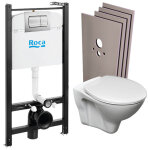 Swiss aqua technologies - pack bâti - support roca active + wc suspendu fayans + plaque chrome mat + ... Swiss aqua technologies - pack bâti - support roca active + wc suspendu fayans + plaque chrome mat + ...