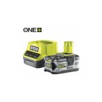 Ryobi - pack batterie 18v one + 5. 0ah lithiumplus - 1 chargeur rapide 2. 0ah rc18120 - 150