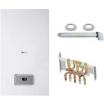 Saunier duval - pack chaudire complte gaz condensation semiafast condens f25 + dosseret + ventouse