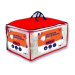 Dodo pack couette chaude anti - acariens 220x240 cm + 2 oreillers 60x60 cm - splendeur - garnissage 100% ...