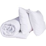Pack couette mi - saison et oreiller anti - punaises et anti - insectes moelleux enveloppe microfibre ...