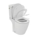 Pack cuvette + abattant wc aquablade kheops - idal standard - 370x665mm - blanc