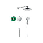 Raindance select s pack encastr� avec mitigeur thermostatique showerselect s chrom� - hansgrohe