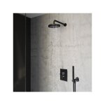 Cristina ondyna - pack encastre douche mitigeur omega blackmat - xog61913