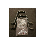 Pack de fixation murale pour antenne tv double dport 250mm acier galvanis 4 chevilles mtal 80mm pack ...