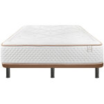 Pack gaviota oro matelas � ressorts ensach�s 31 cm visco - graph�ne + sommier tapissier 3d 160 x 190 ...