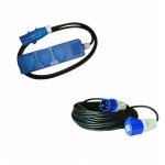 Haba - pack rallonge multiprise 1. 5 mtres + antarion rallonge electrique 15m prise p17 camping - car ...